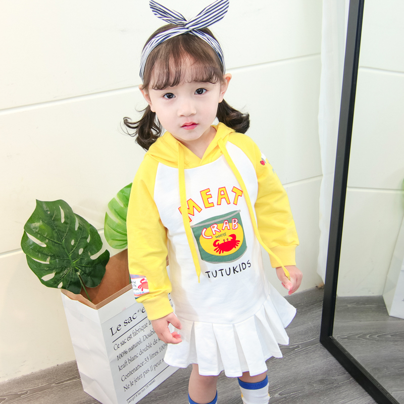 女童装6-12岁小清新春装,中大童洋气女童装春装