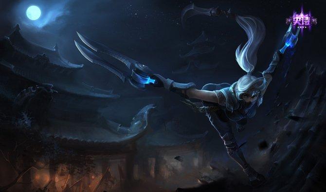 阿卡丽皮肤银色之牙,阿卡丽新皮肤腥红之月