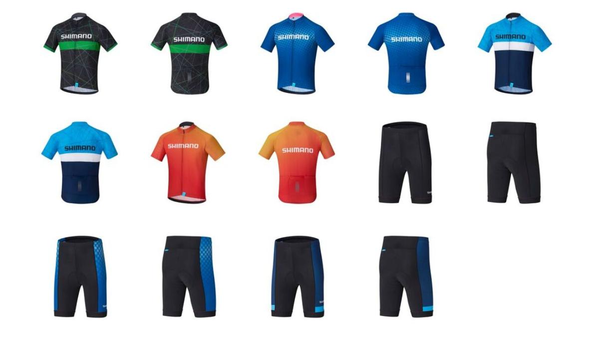 shimano禧玛诺蓝色骑行服,2019款shimano骑行服