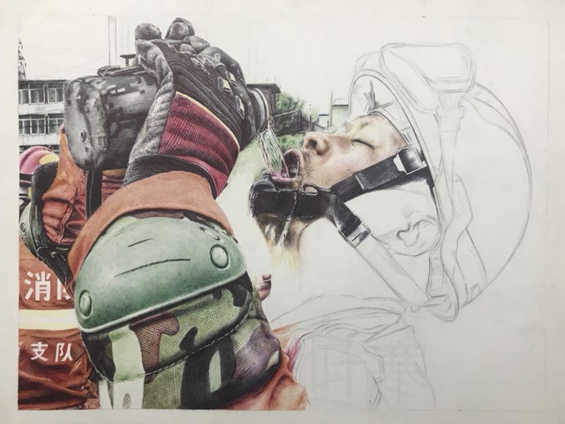 幸福原创画吧画友（7月17日）习作分享