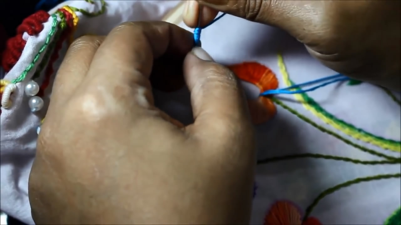 刺绣漂亮简单的花图案,刺绣花图案简单教程