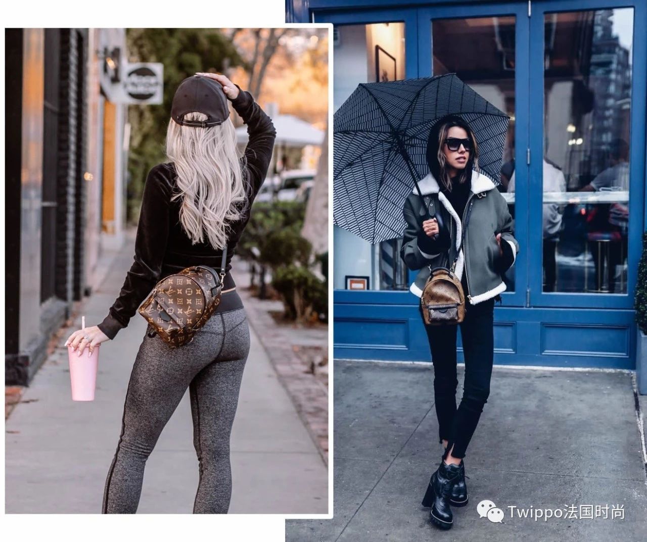 2024洋气时髦包包双肩包,很实用的双肩包