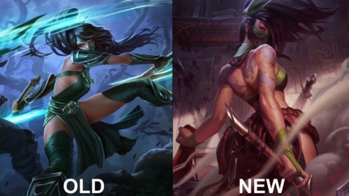 阿卡丽重做大招两段位移,阿卡丽重做技能中文版