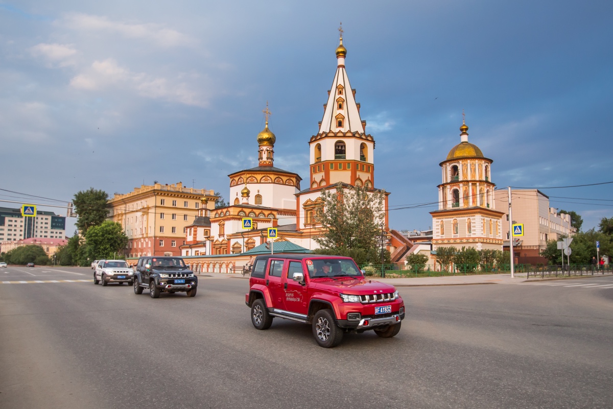 西伯利亚越野视频,北京汽车bj40plus越野试驾体验