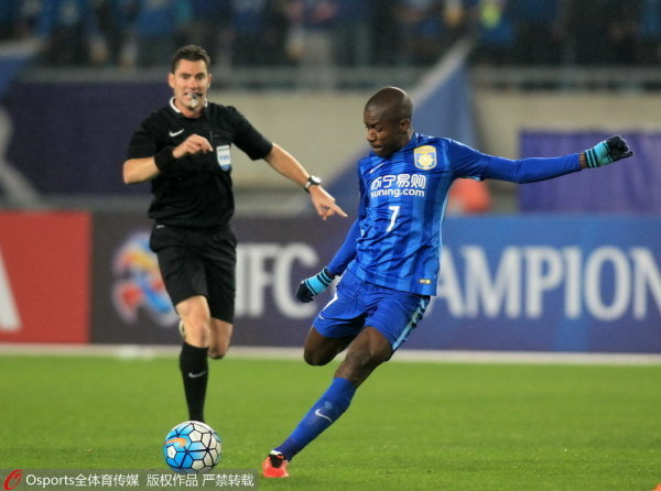 拉米雷斯亚冠,拉米雷斯苏宁