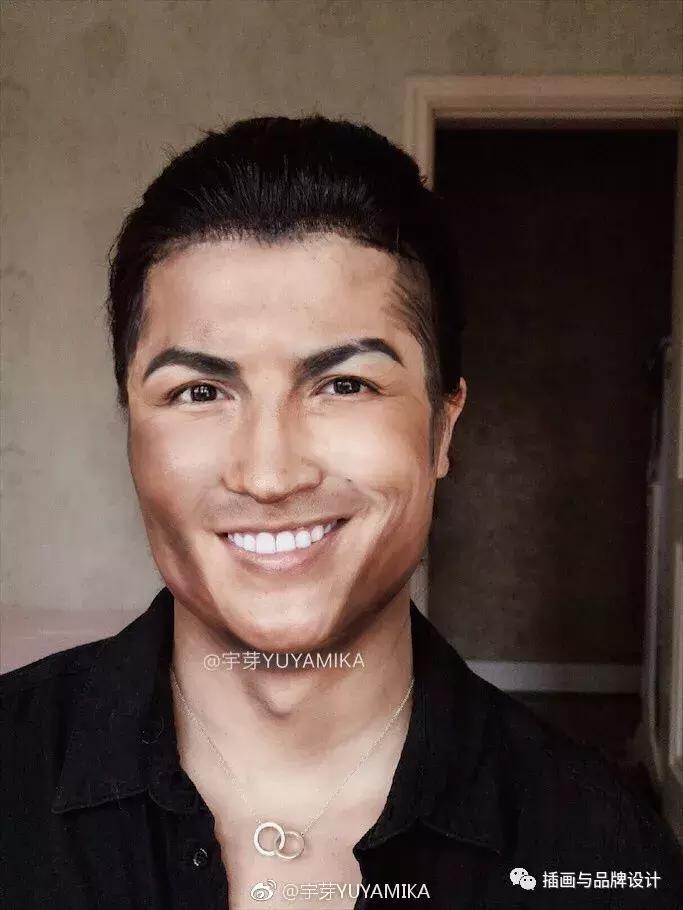 重庆妹子化妆成蒙娜丽莎！化谁像谁