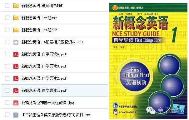 免费领｜新概念英语1-4册「视频+音频+讲义文本」——全球最经典的英语学习材料！