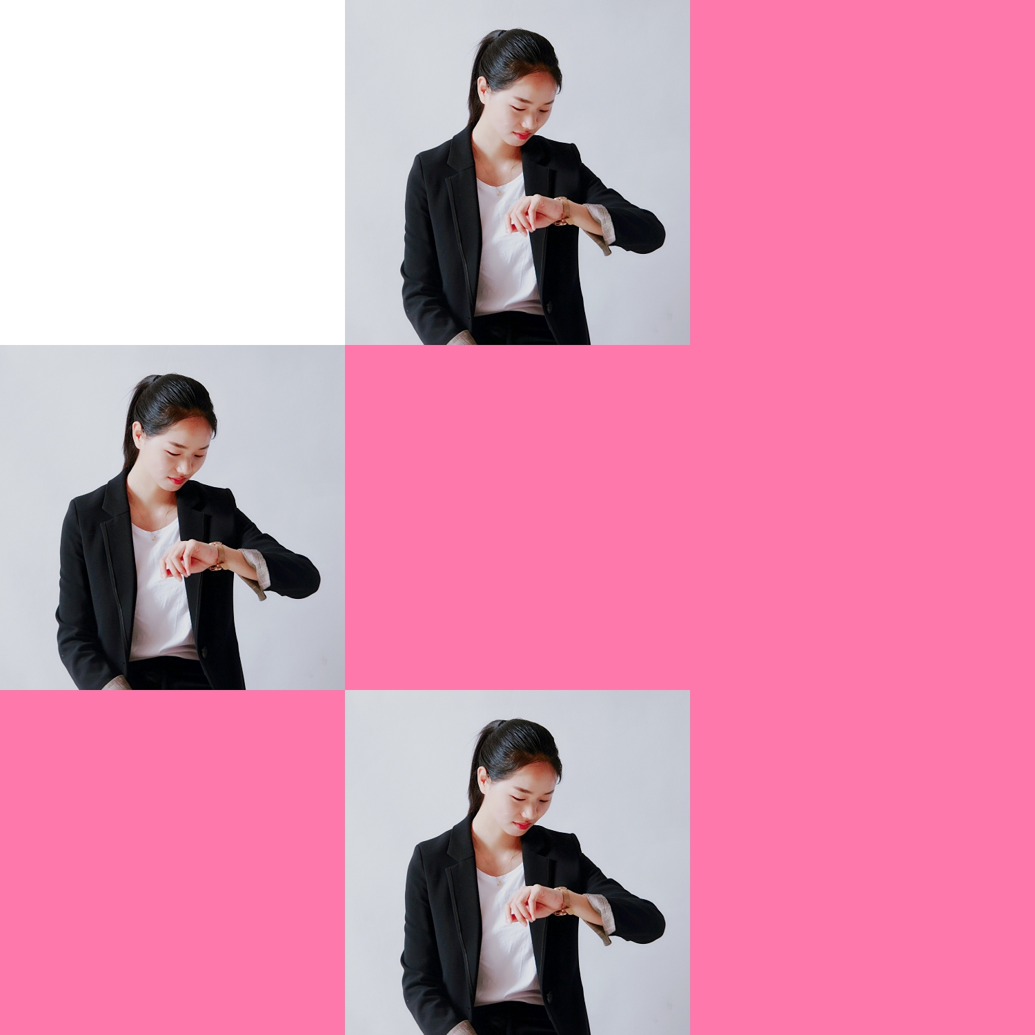 九宫格照片拼图心形hellokitty,excel心形九宫格拼图教程