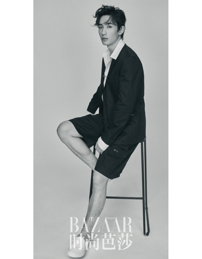 朱一龙白宇时尚芭莎合体,朱一龙白宇镇魂开播发布会