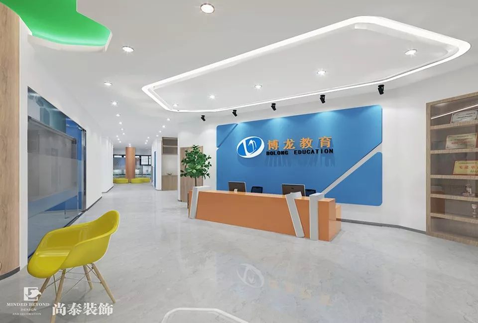环境决定孩子的学习效率-500m²教育机构装修案例鉴赏