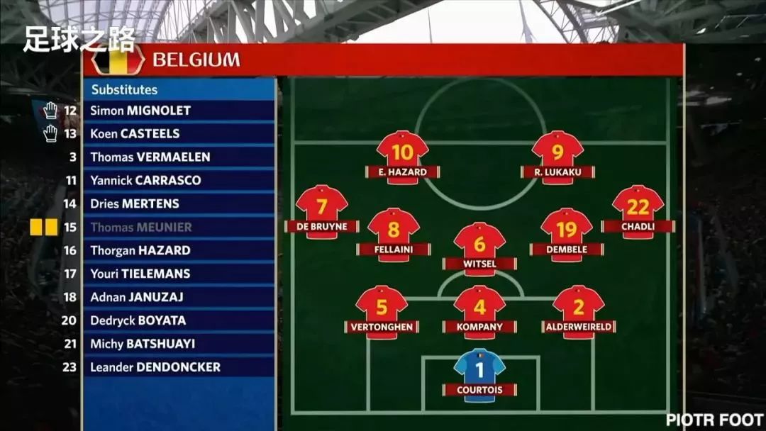 法国和比利时半决赛,2018世界杯决赛法国vs比利时