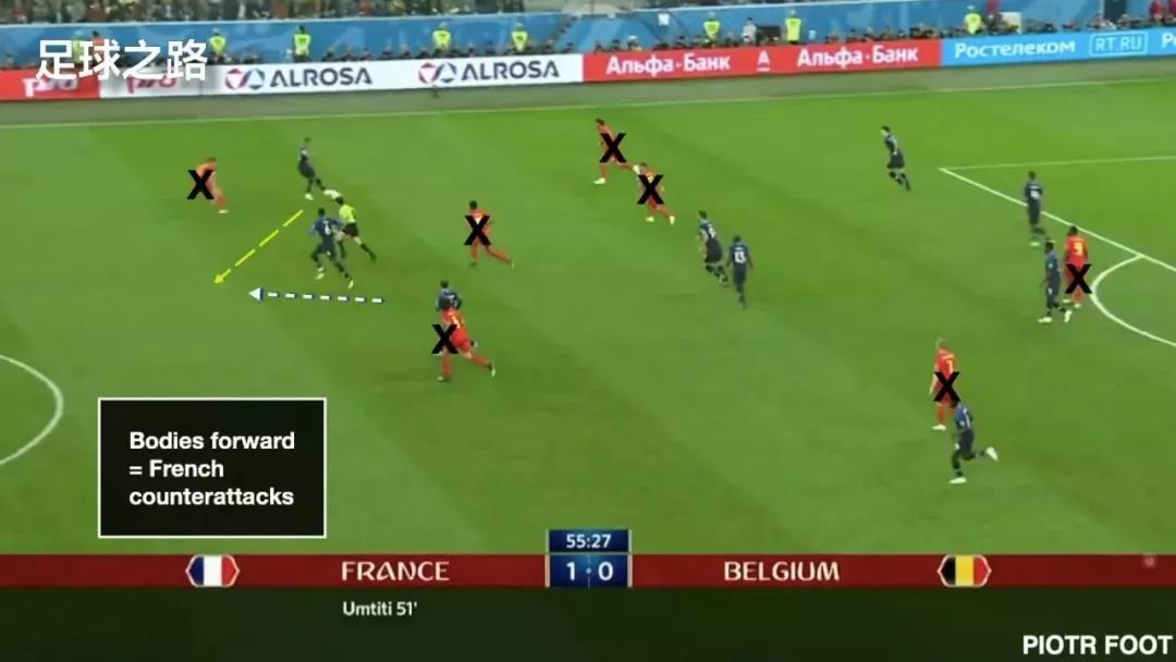 法国和比利时半决赛,2018世界杯决赛法国vs比利时