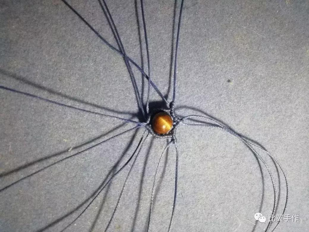 妡——有孔吊坠编制（比翼手作）