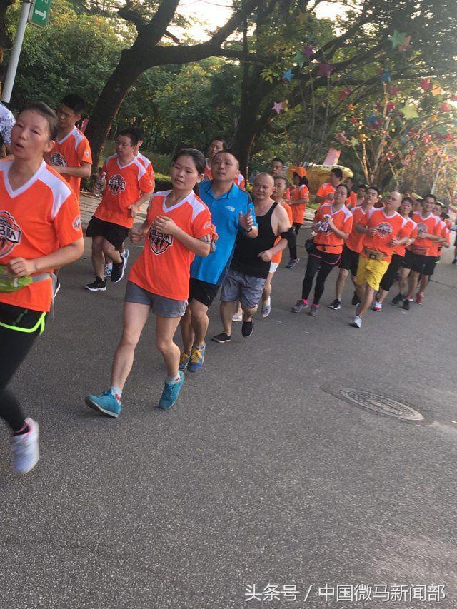 海上田园队的微马风采