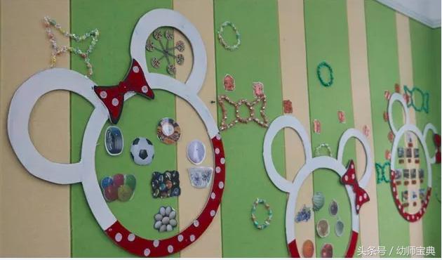 米奇之家环创,幼儿园米奇环创建构区角布置