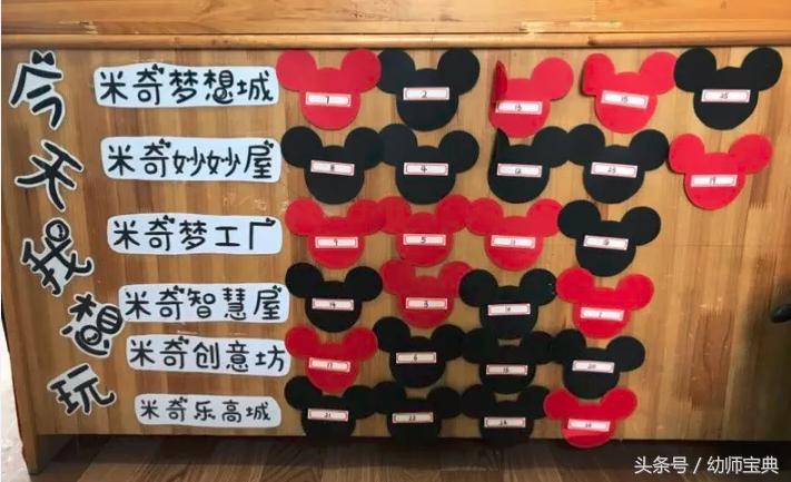 米奇之家环创,幼儿园米奇环创建构区角布置