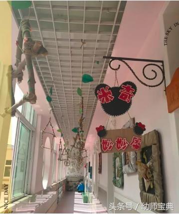 米奇英式风格环创,米奇城堡主题环创