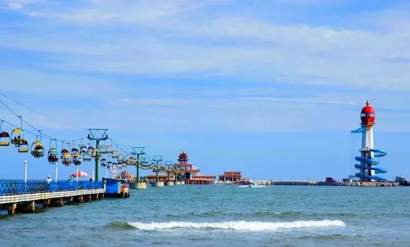 马尔代夫的蓝天绿树水清沙白,北京周边绝美海滩