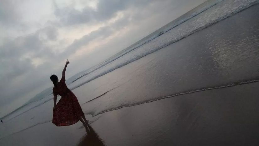 魂牵梦绕的沙滩海浪,魂牵梦绕的大海