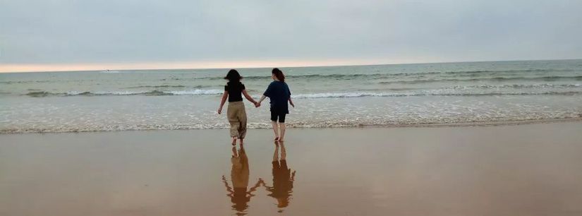 魂牵梦绕的沙滩海浪,魂牵梦绕的大海