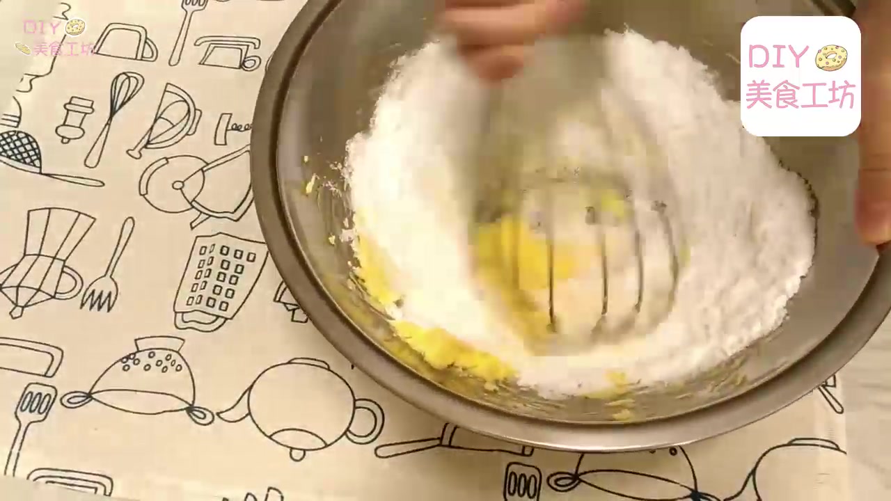 适合儿童的烘焙饼干教程,烘焙美食教程曲奇饼干