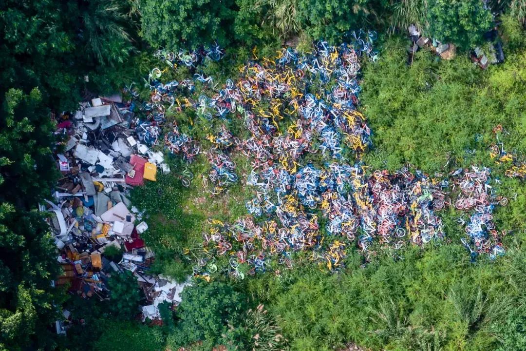 共享单车坟场图,纪录片共享单车坟场