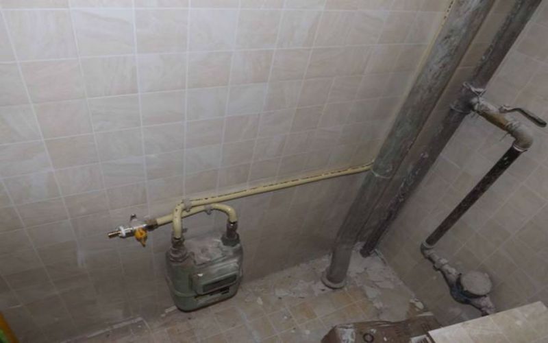 厨房燃气管道如何做更美观图片,厨房暴露着的燃气管道该怎么办