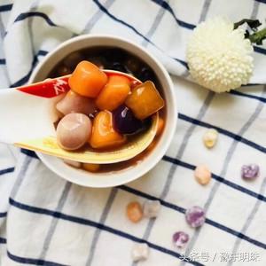 自制芋圆果然零失败就是费时间,有什么办法可以让芋圆不粘在一起