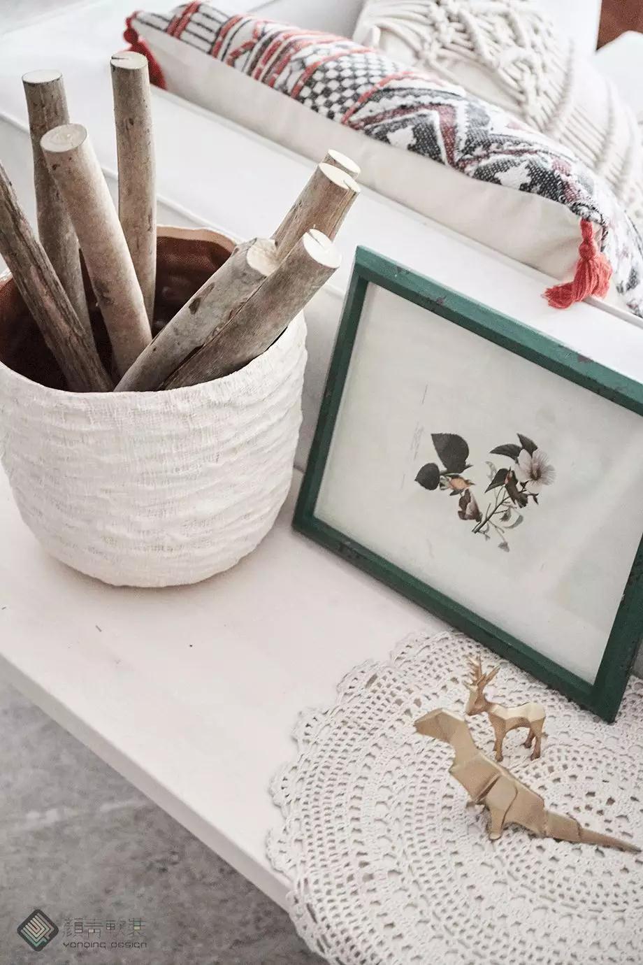 江景豪宅10万装出北欧风,北欧风刚需房设计