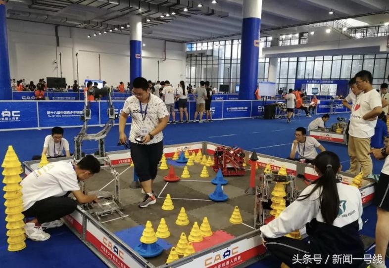 全国青少年机器人竞赛2017,全国小学生机器人竞赛第1名