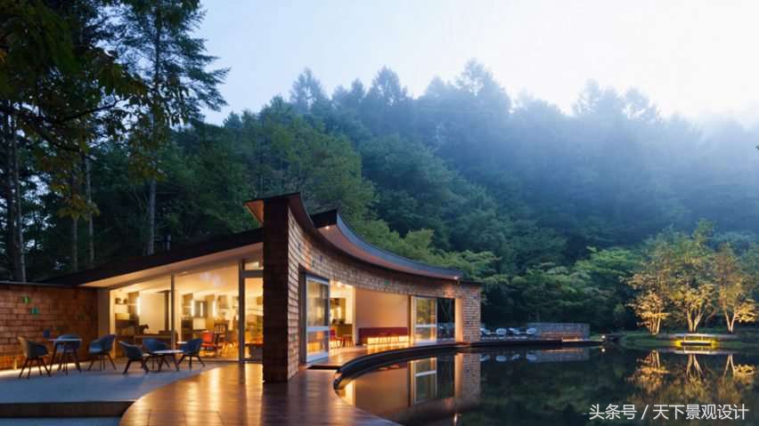 冰雪大世界景观设计案例,滑雪场游客中心设计图