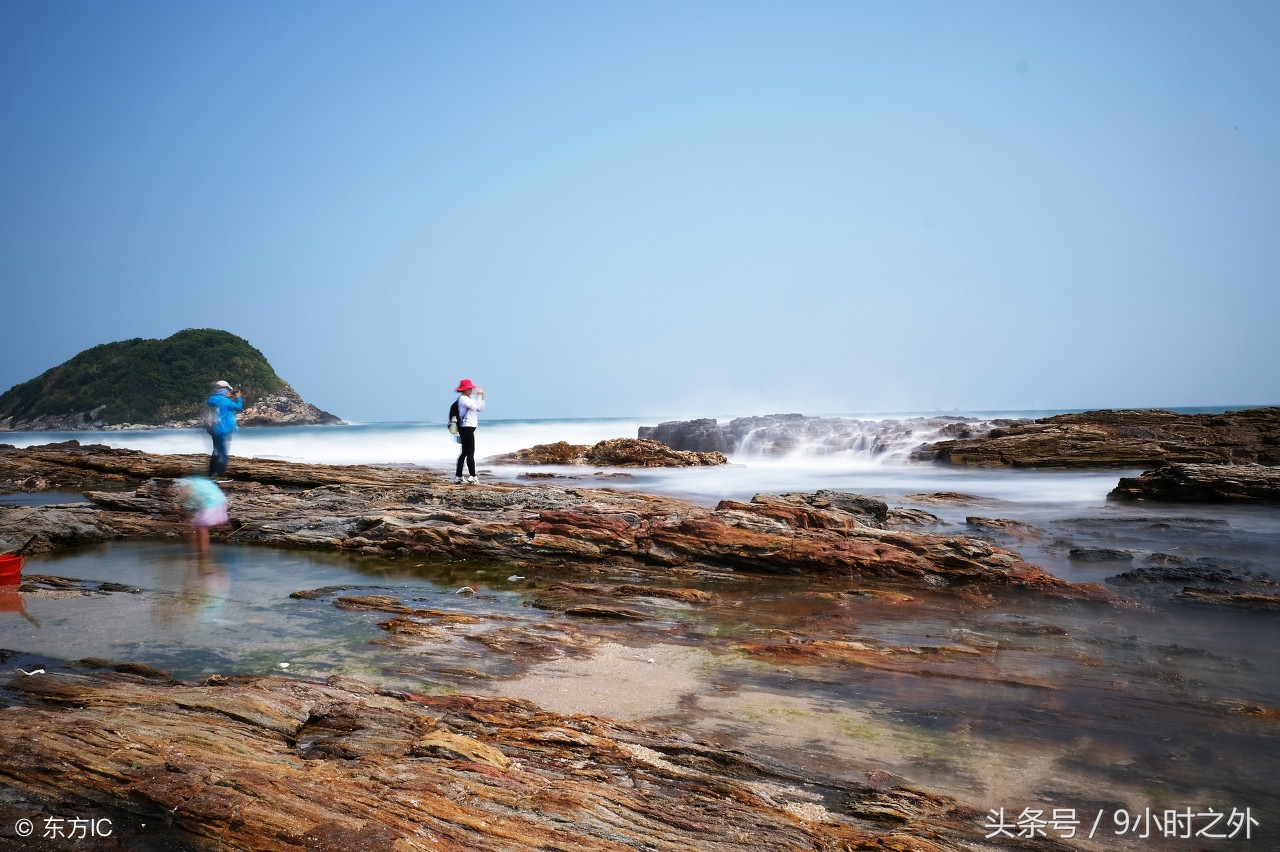 惠州黑排角海岸线,惠州盐洲岛最佳地点