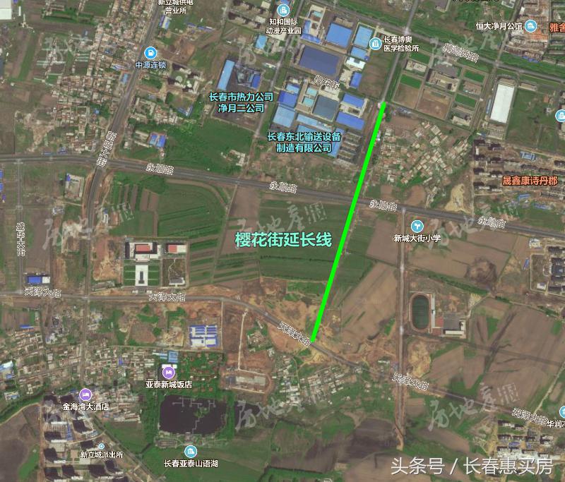 净月大街修路规划,净月东部快速路南延长线