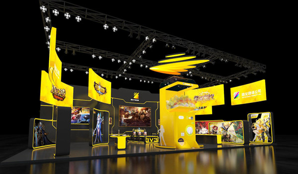 2018网龙展台,2020潮玩展chinajoy