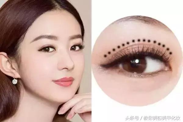 迪丽热巴美瞳线,迪丽热巴彩色美瞳