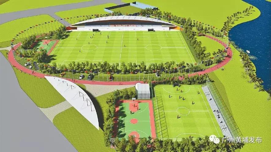 广州超大型足球场建设,黄埔公共足球场
