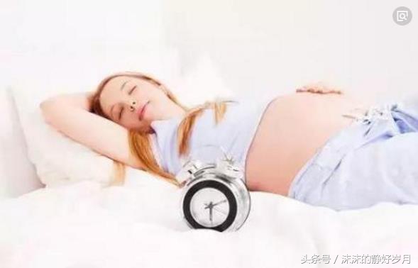 孕妈妈睡眠姿势不正确时,孕妈妈睡眠姿势