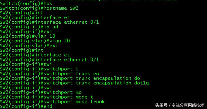 ccna交换机设置,ccna交换机配置实例