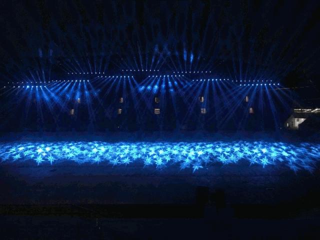洛阳省运会开幕式灯光秀完整,省运会开幕式高清图片