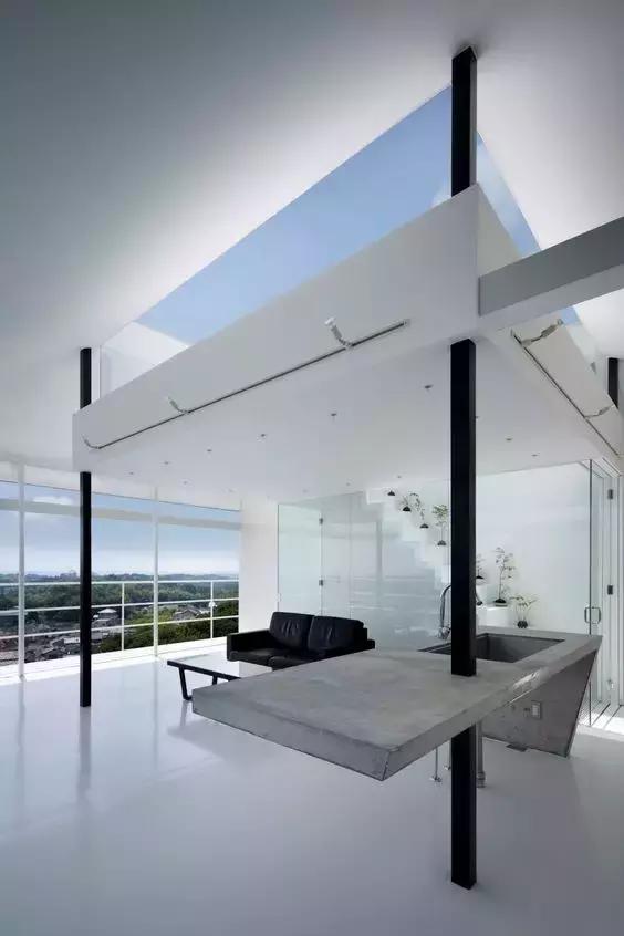 清水混凝土的建筑,混凝土水泥墙风格