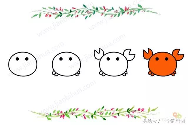 简笔画小动物头像,最简单的简笔画动物头像