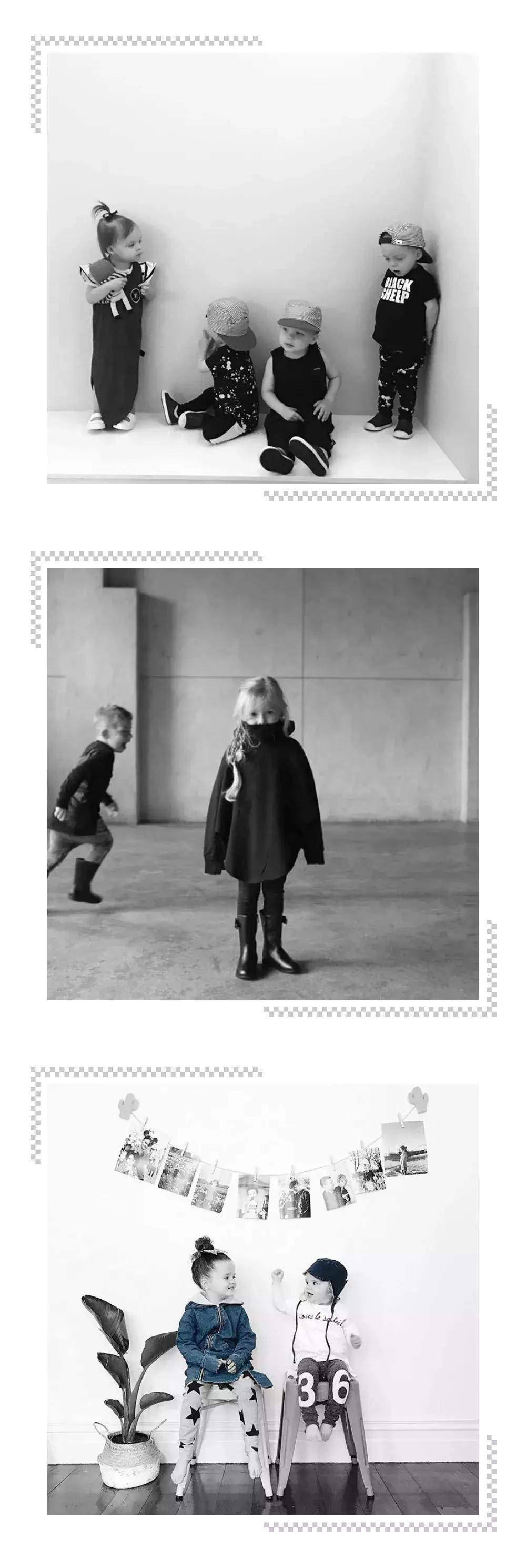 ins穿搭博主童装,韩国ins风穿搭博主童装