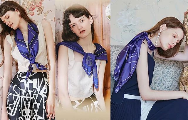 一条丝巾，省下90%的购衣钱