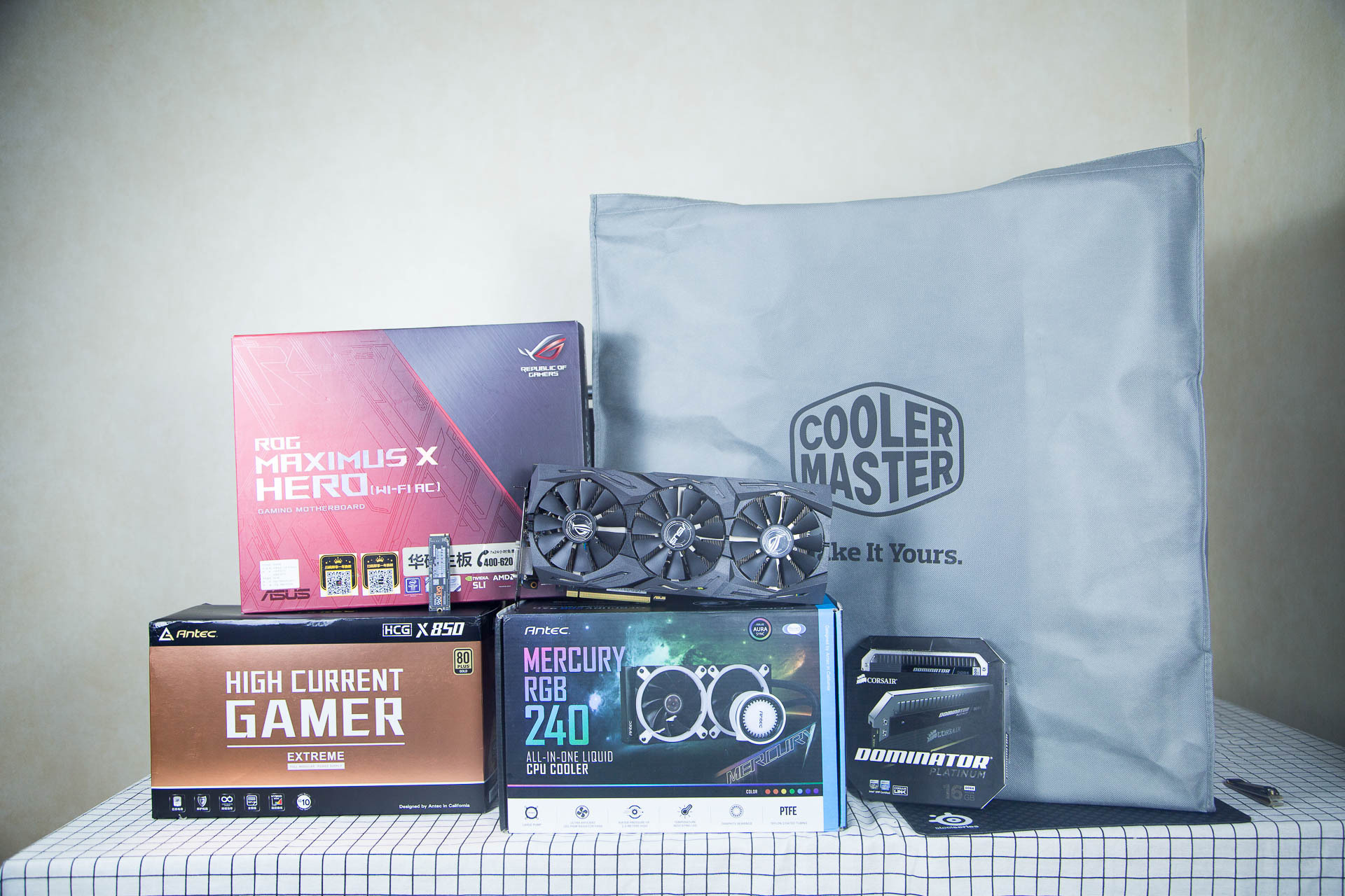 华硕1070ti显卡怎么装,华硕1070ti装机效果