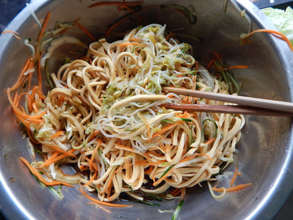 东北大拌菜的做法,美食东北大拌菜