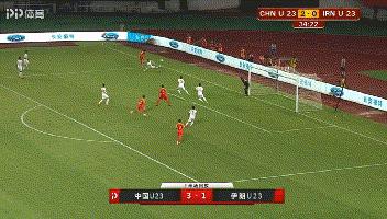 u23国足0-2不敌韩国队无缘四强,国足2比0胜u23国足实拍