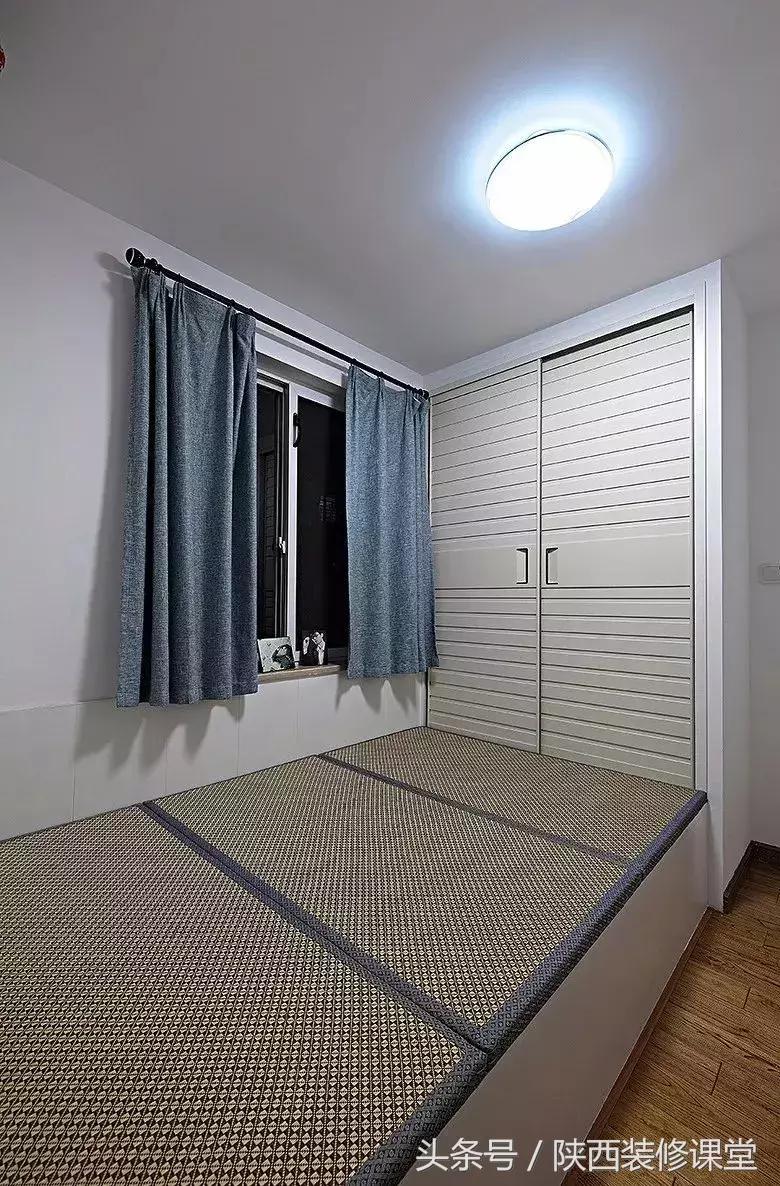 10平米卧室装修效果图榻榻米,大卧室榻榻米装修风格现代简约