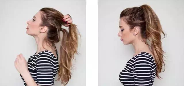 头发这样扎起来真好看,减龄发量少怎么扎头发