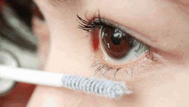 方脸明星舒淇眼线,舒淇蓝色眼妆