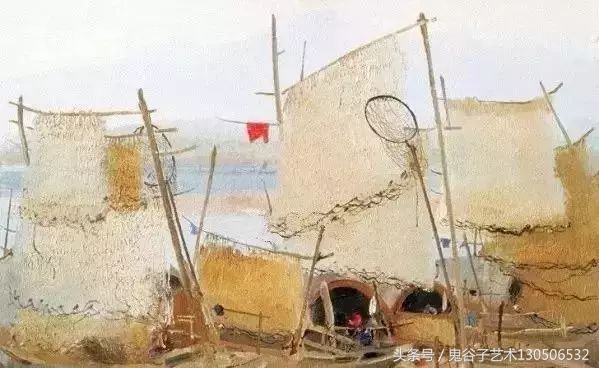 吴冠中笔下的船在哪里,吴冠中笔下的船图片